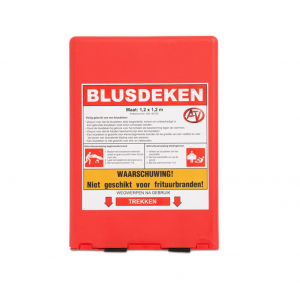 Blusdeken (branddeken) 120x120cm Blusdeken (branddeken) 120x120cm