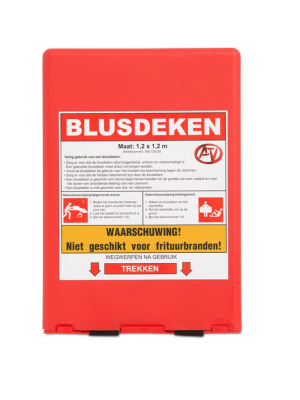 Blusdeken (branddeken) 120x120cm
